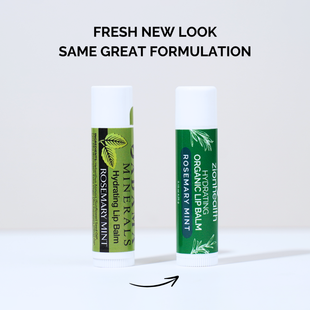 Hydrating Lip Balm - Rosemary Mint | ADAMA Minerals